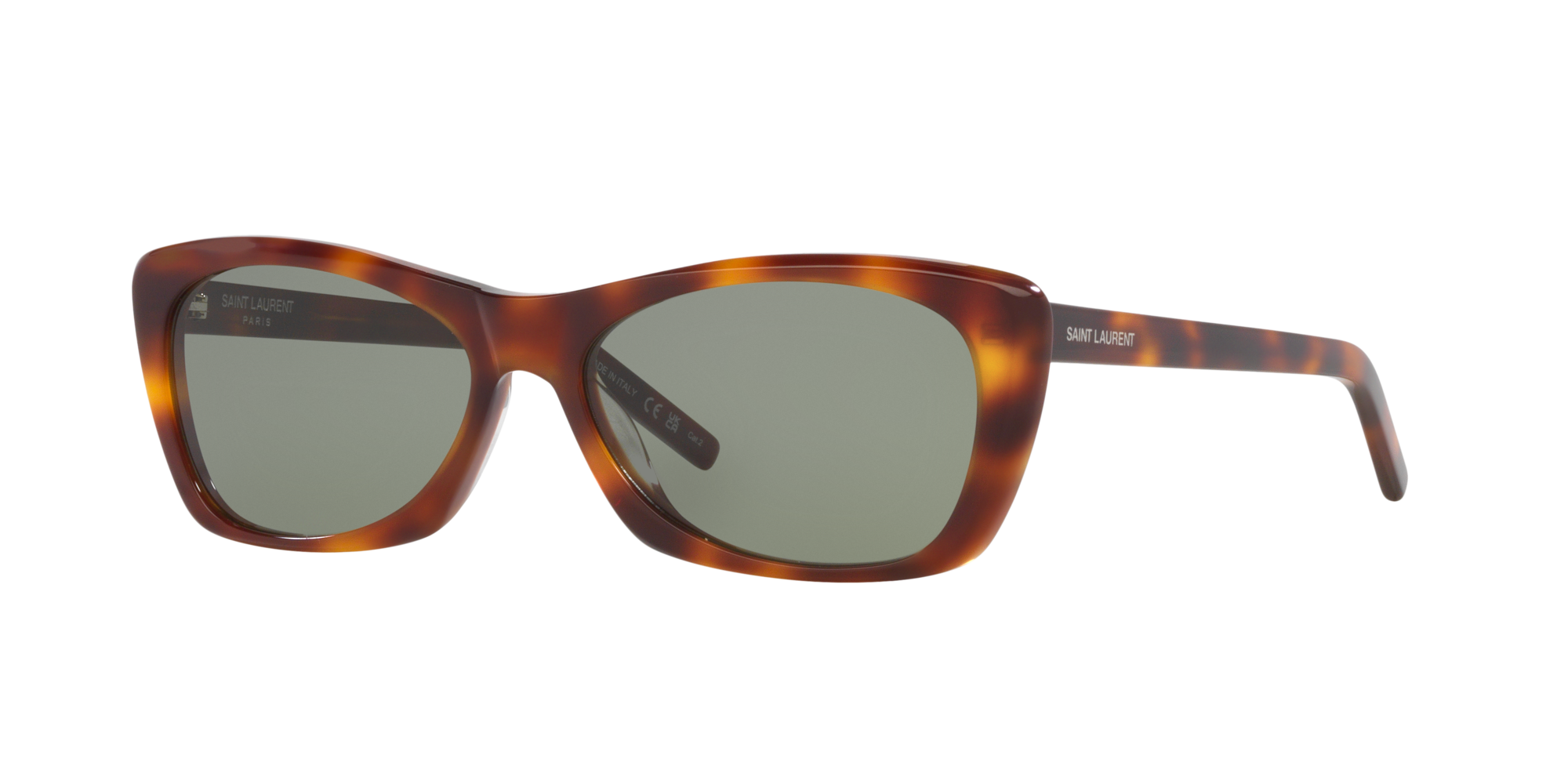 Saint Laurent Woman Sunglasses Sl 613 In Brown