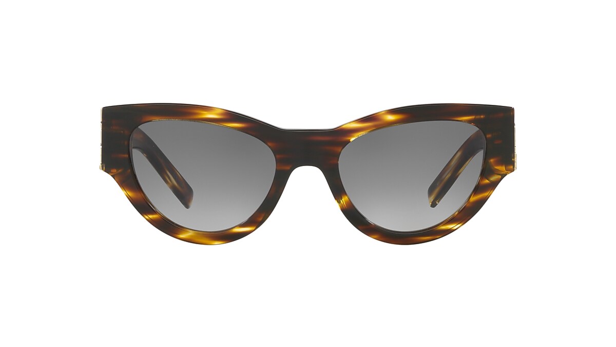 Saint Laurent SL M94 53 Grey & Tortoise Sunglasses | Sunglass Hut USA