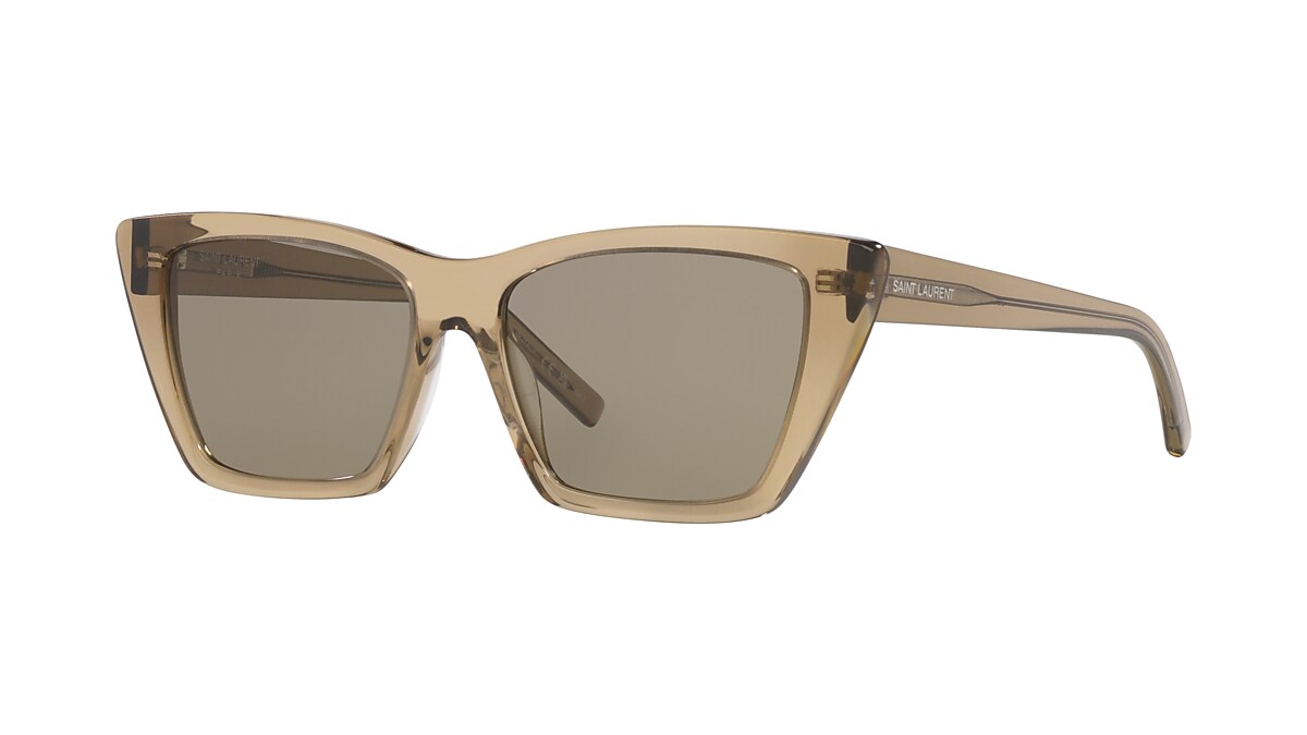 Saint Laurent サングラス サンローラン SL 276 MICA Saint Laurent SL 276 Mica XS (53 - 16) with Grey lenses and