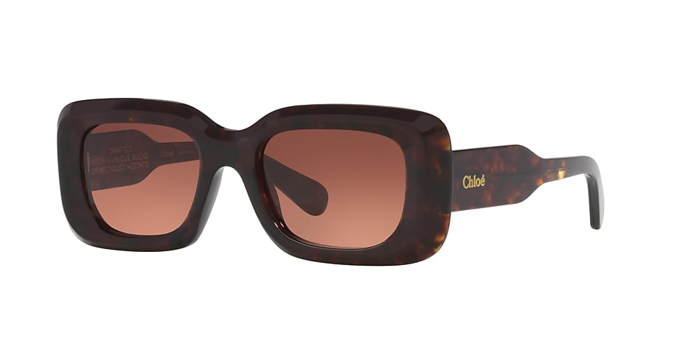 Chloé CH0188S 51 Copper & Tortoise Sunglasses | Sunglass Hut Canada