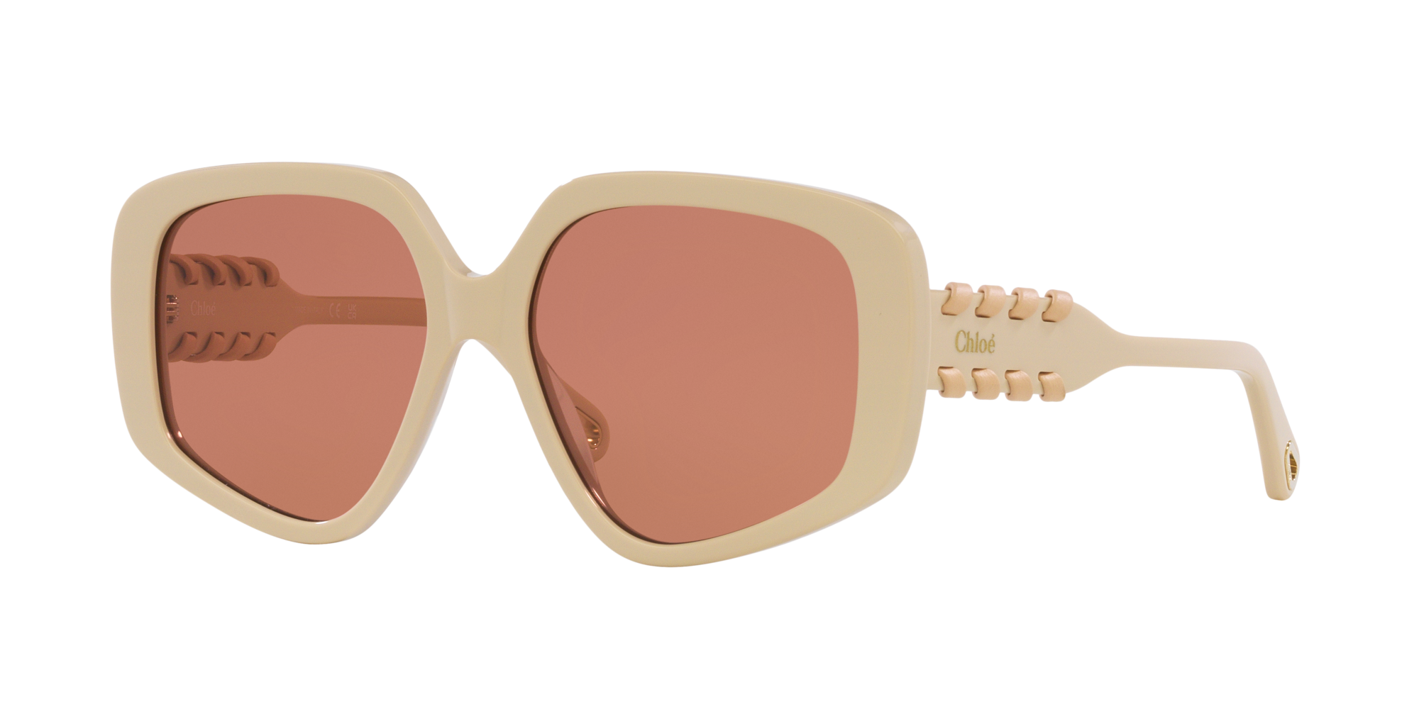Shop Chloé Woman Sunglass Ch0210s In Red