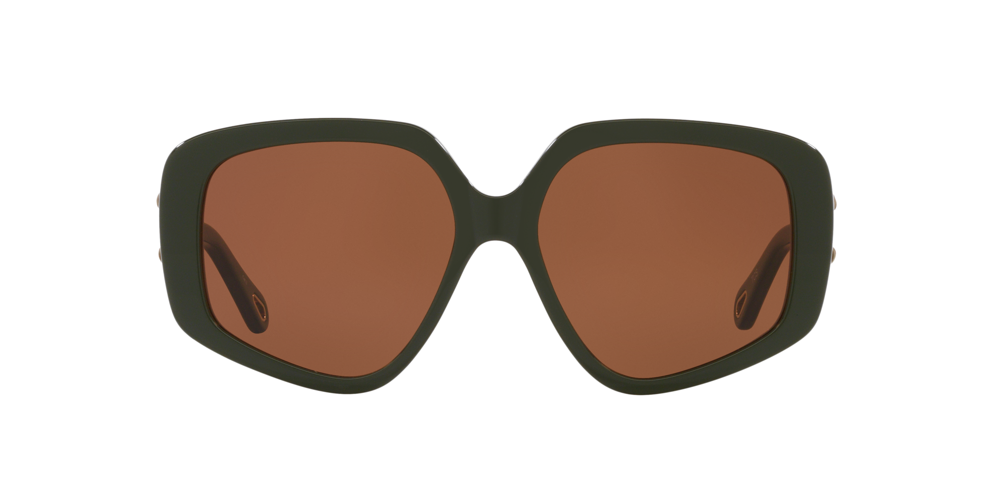 Shop Chloé Woman Sunglass Ch0210s In Brown