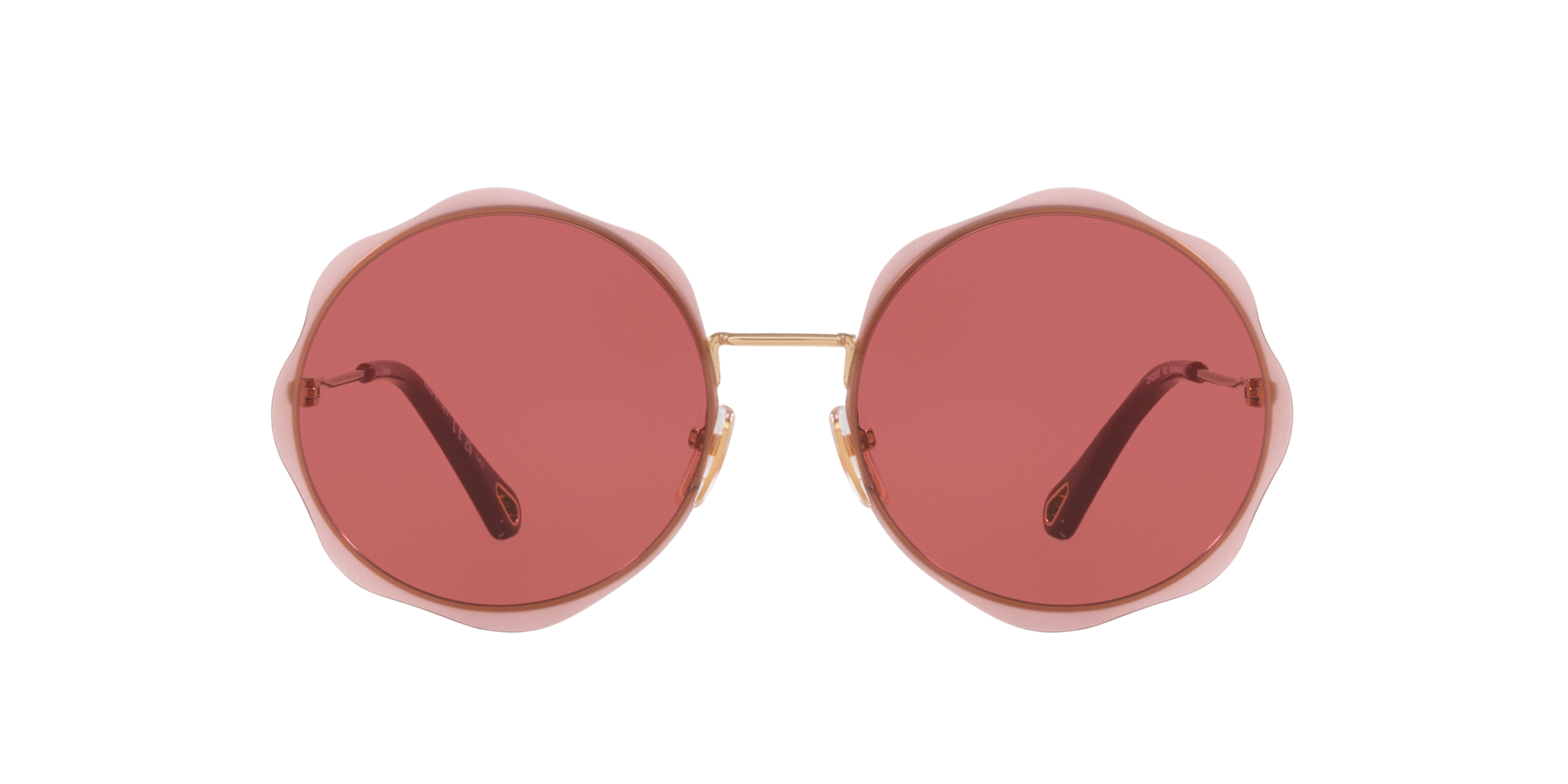 Shop Chloé Woman Sunglass Ch0202s In Red