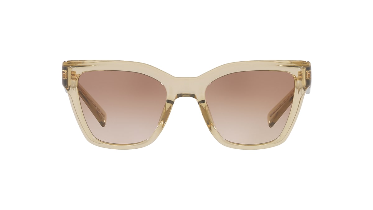 Saint Laurent SL 641 XS (52 - 20) with Brown lenses and