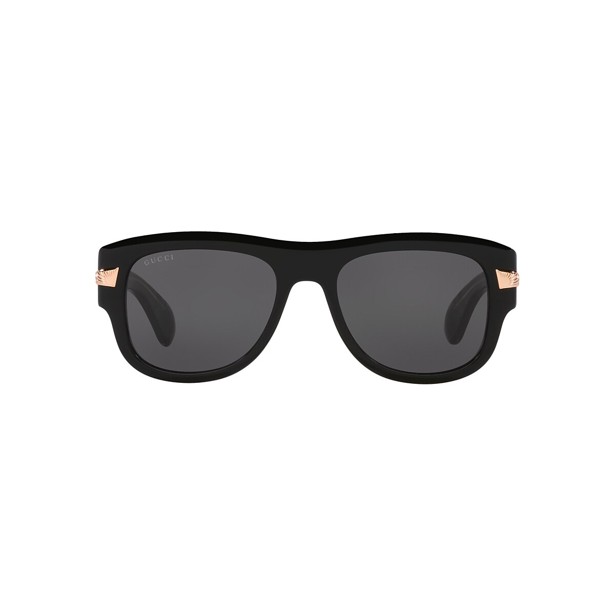 Gucci GG1517S M (54 - 19) with Grey lenses and Black frame 