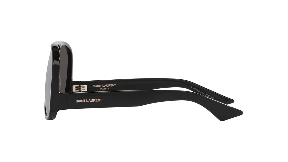 Saint Laurent SL 652 M (59 - 14) with Black lenses and Black frame