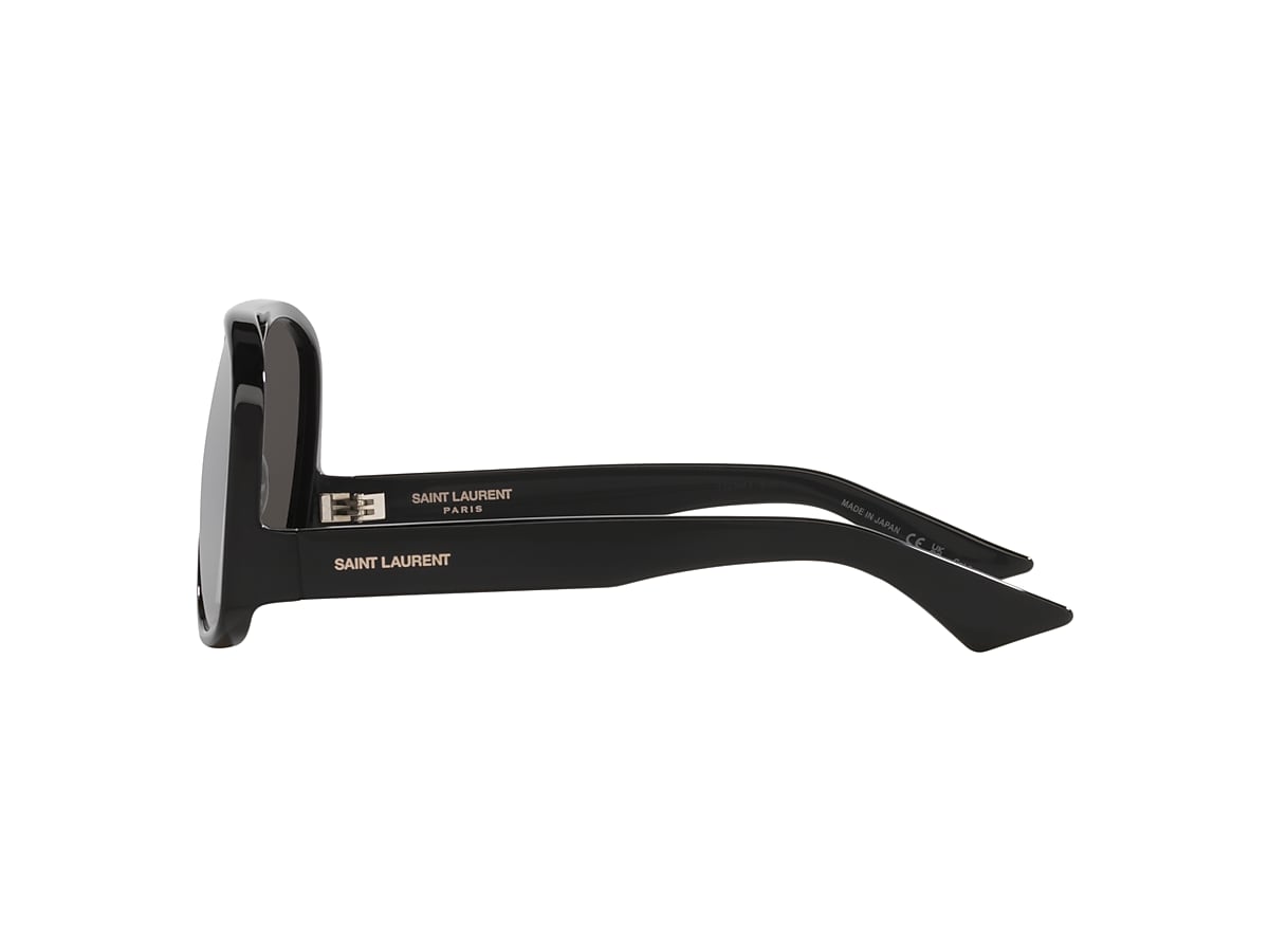 Saint Laurent SL 652 M (59 - 14) with Black lenses and Black frame