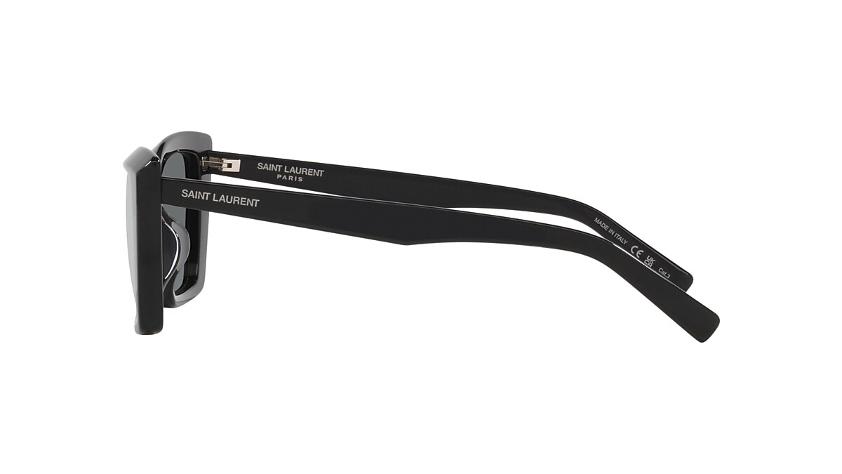 Saint Laurent SL 657/F S (55 - 15) with Black lenses and