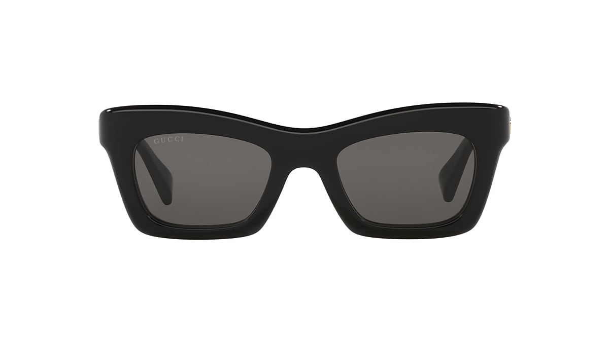 Gucci GG1773S XS (50 - 21) with Grey lenses and Black frame