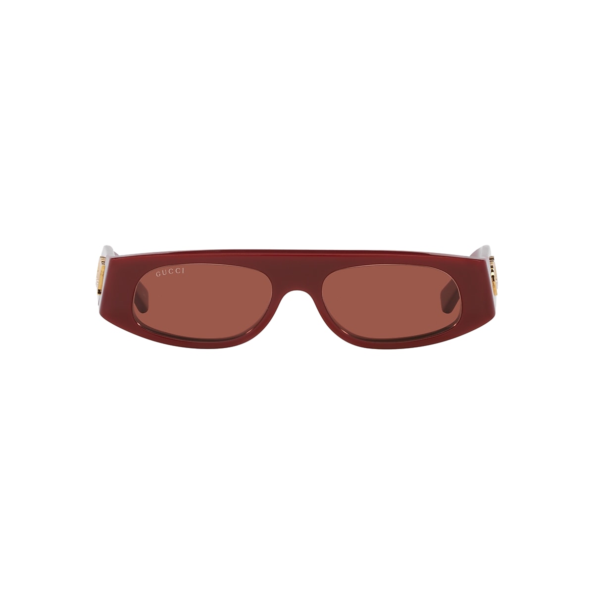 Gucci GG1771S XS (51 - 16) with Brown lenses and Red frame