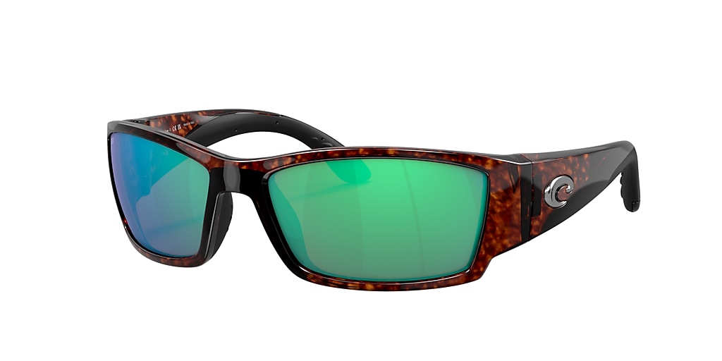 Costa 6S9057 Corbina 61 Green Mirror & Tortoise Polarized Sunglasses ...