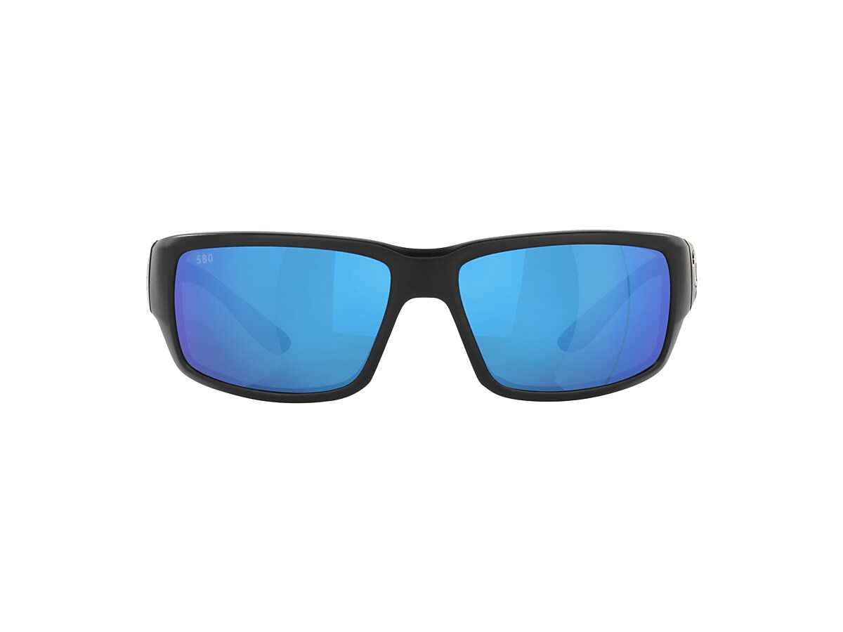 Costa 6S9006 Fantail 59 Blue Mirror & Matte Black Polarized