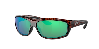 Costa 6S9057 Corbina 61 Blue Mirror & Matte Black Polarized Sunglasses