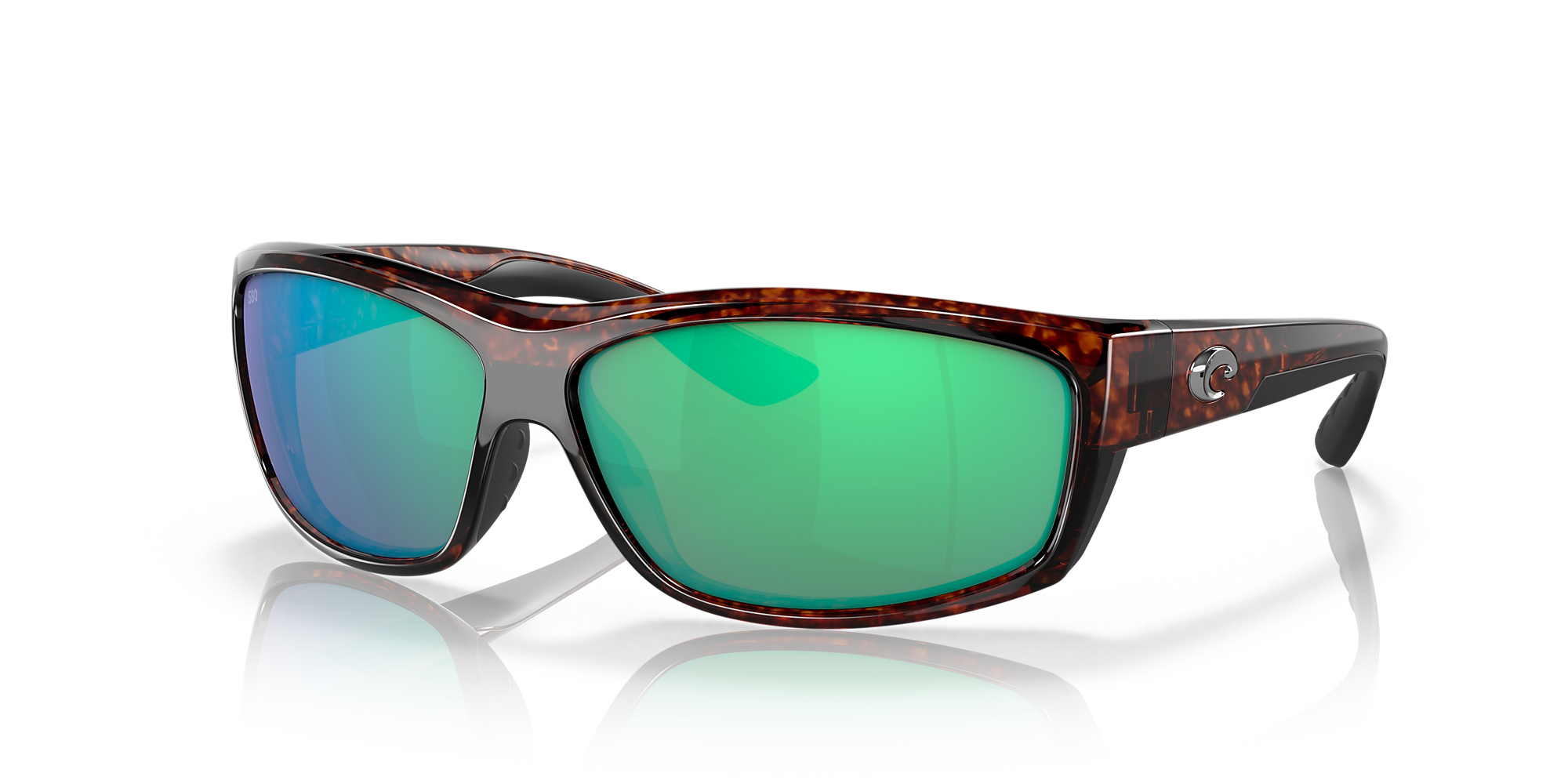 Costa 6S9020 Saltbreak 65 Green Mirror & Tortoise Polarized Sunglasses