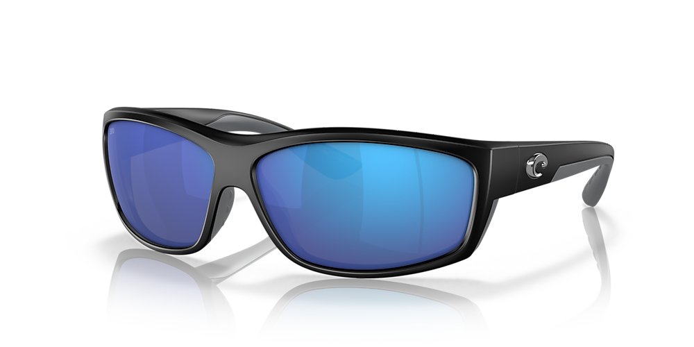 Costa Del Mar Saltbreak Sunglasses Black; Blue Mirror 580G
