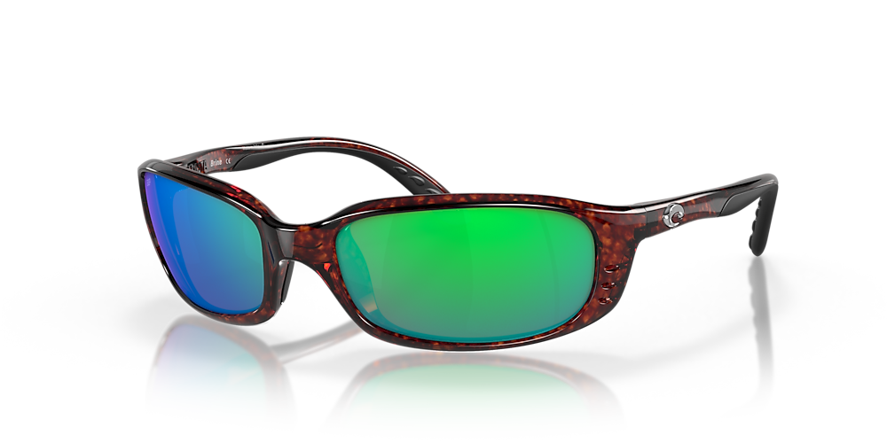 Costa 6S9017 Brine 59 Green Mirror & Tortoise Polarized Sunglasses