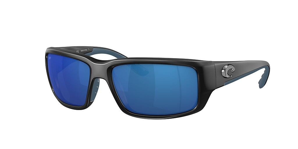 Costa 6s9006 Fantail Blue Mirror Matte Black Polarised Sunglasses Sunglass Hut Australia