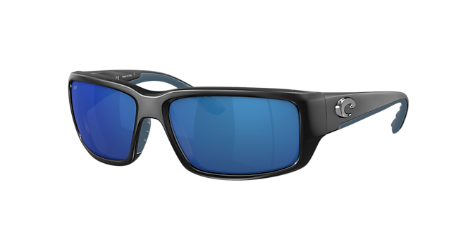 Costa 6S9006 Fantail 59 Blue Mirror & Matte Black Polarized Sunglasses
