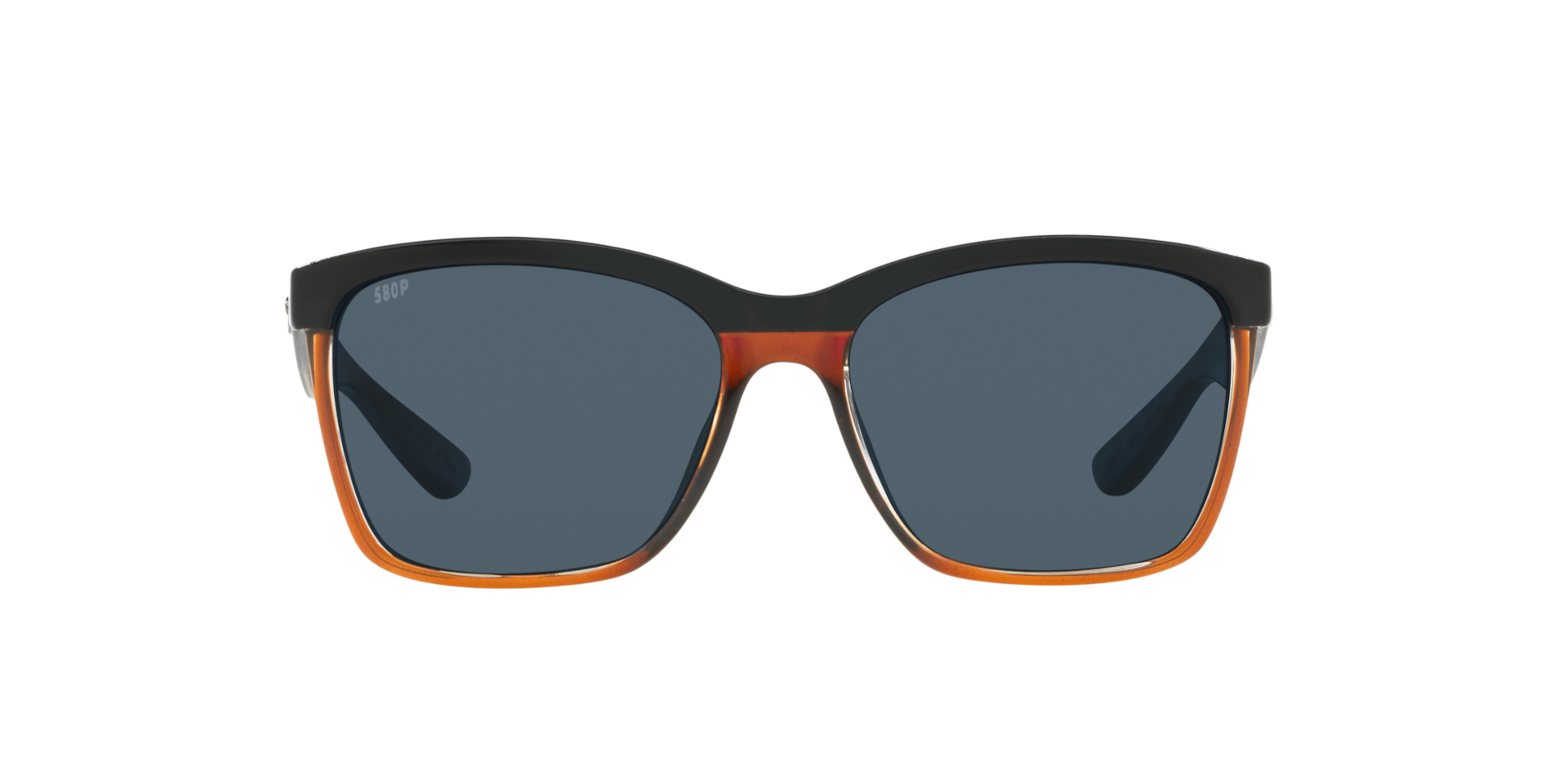 Costa 6S9053 Anaa 55 Gray \u0026 Shiny Black 