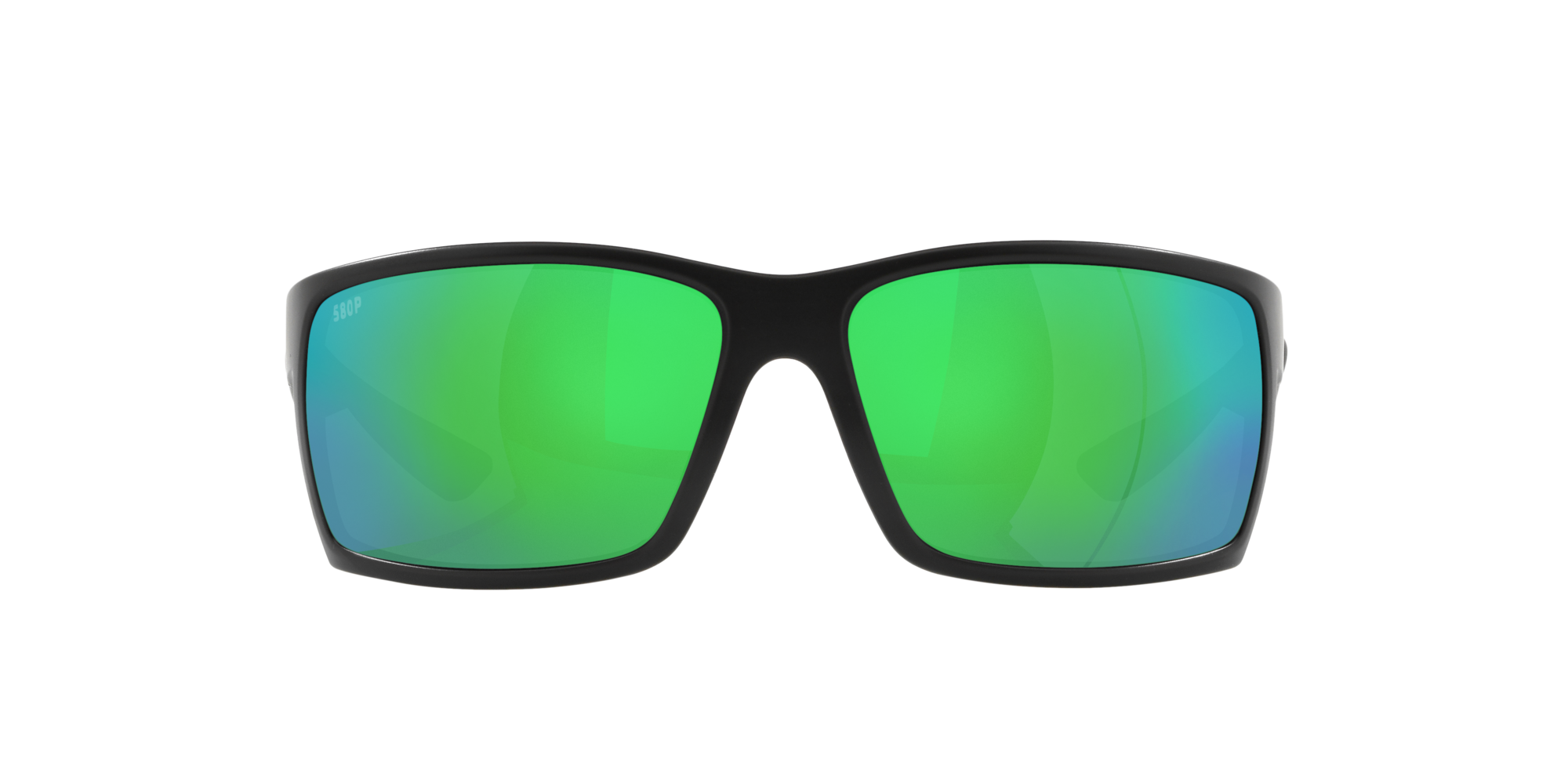 Details about   Costa Del Mar REEFTON Blackout Green Mirr Sunglasses 580G Glass REF 01 OGMGLP 