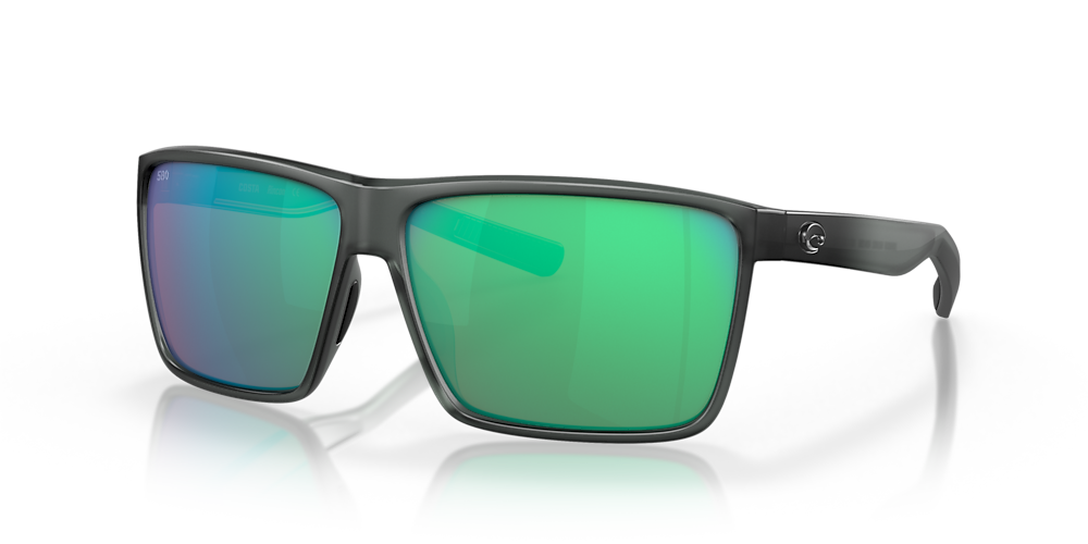 Costa 6S9018 Rincon 63 Green Mirror & Matte Smoke Crystal Polarized  Sunglasses
