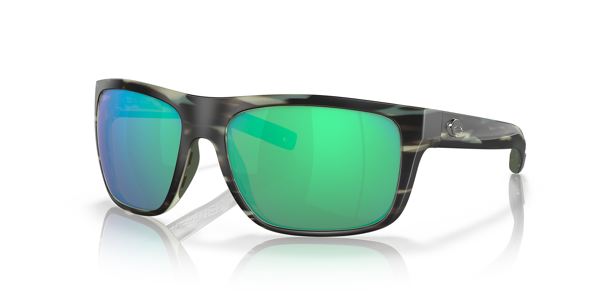 Costa 6S9021 Broadbill 60 Green Mirror & Matte Reef Polarized