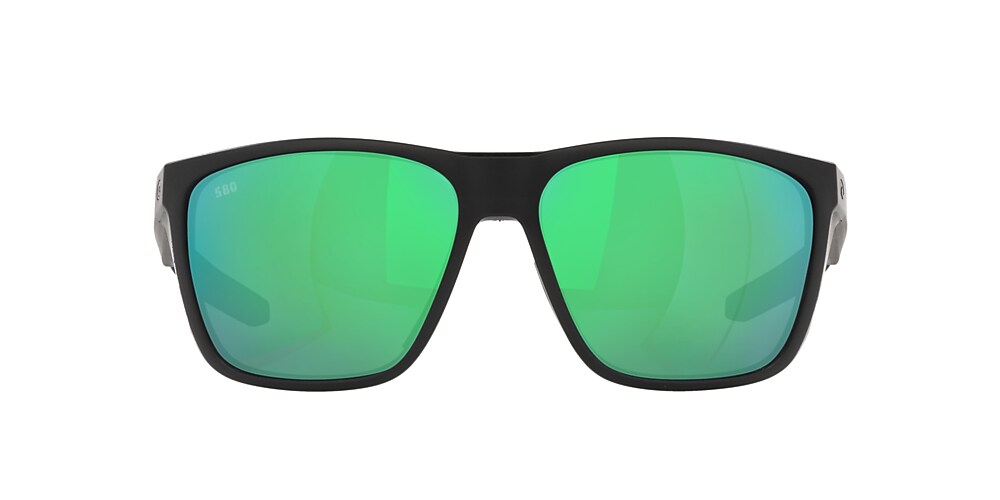 Costa 6S9012 Ferg XL 62 Green Mirror & Matte Black Polarized 