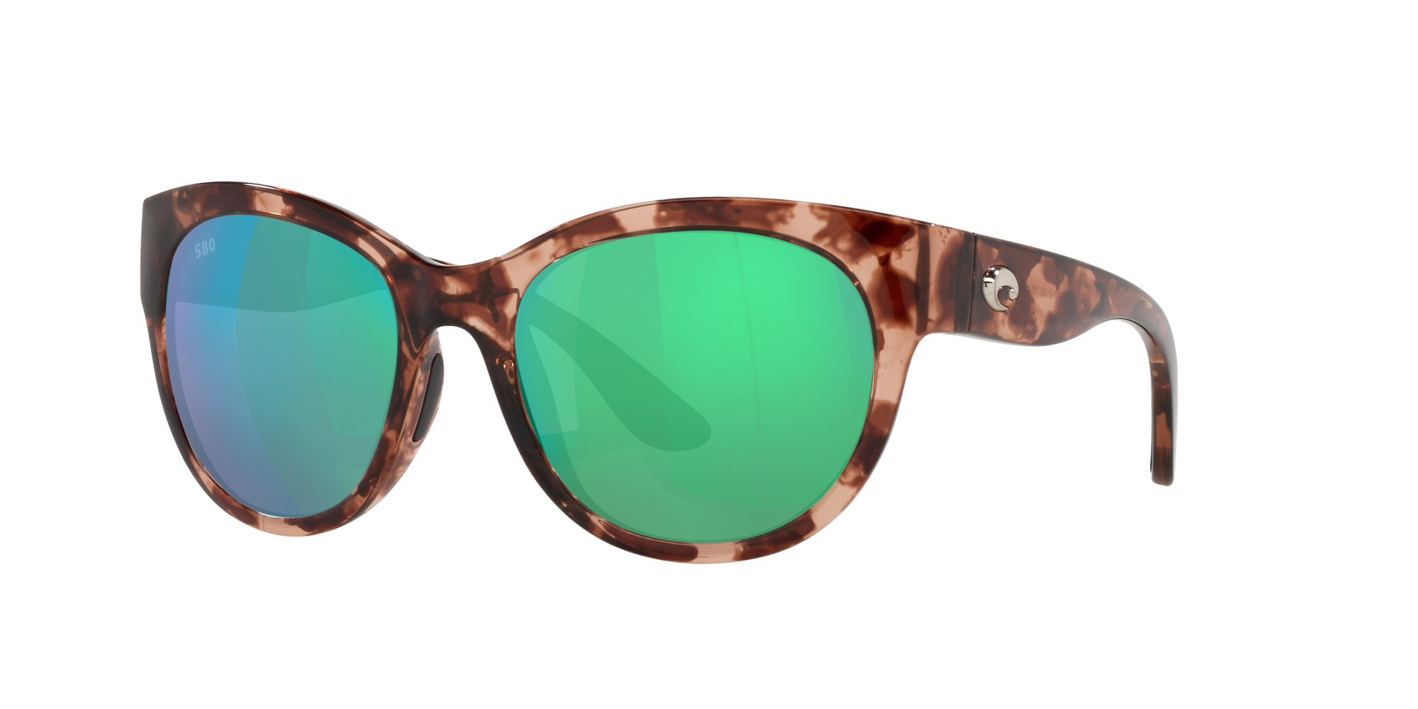 Shop Costa Del Mar Costa Woman Sunglasses 6s9011 Maya In Green Mirror
