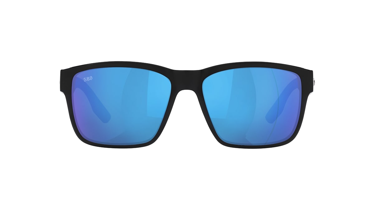 Costa 6S9049 Paunch 57 Blue Mirror & Black Polarized Sunglasses