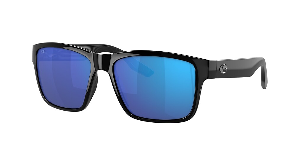 Costa 6S9049 Paunch 57 Blue Mirror & Black Polarized Sunglasses ...