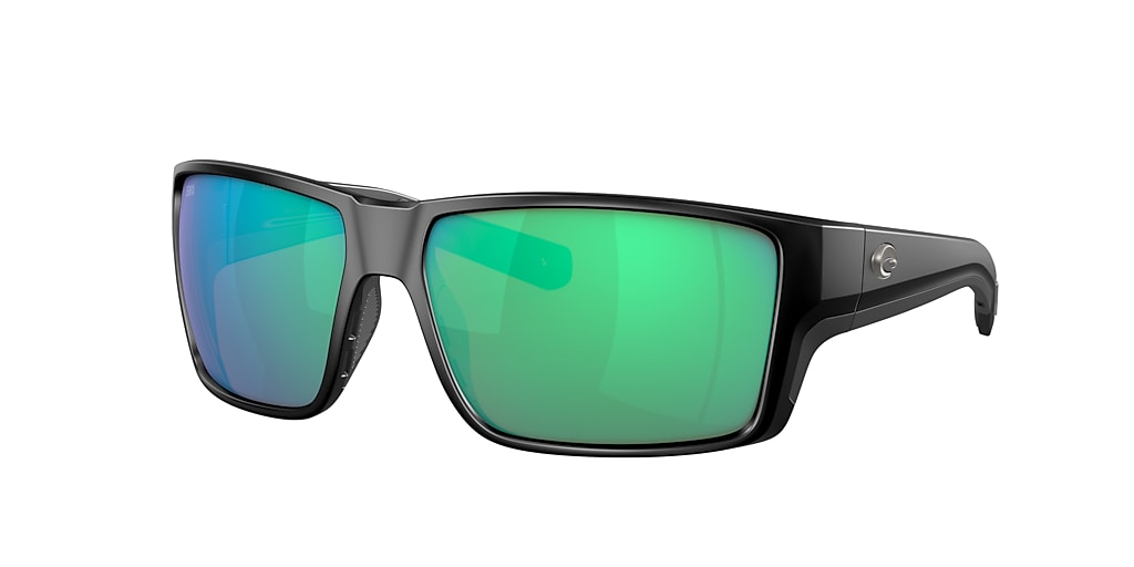 Costa 6S9080 Reefton PRO 63 Green Mirror & Matte Black Polarized ...