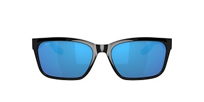 Costa 6S9081 Palmas 57 Blue Mirror & Black Polarized Sunglasses