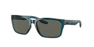 Costa 6S9009 Tuna Alley 62 Blue Mirror & Blackout Polarized Sunglasses