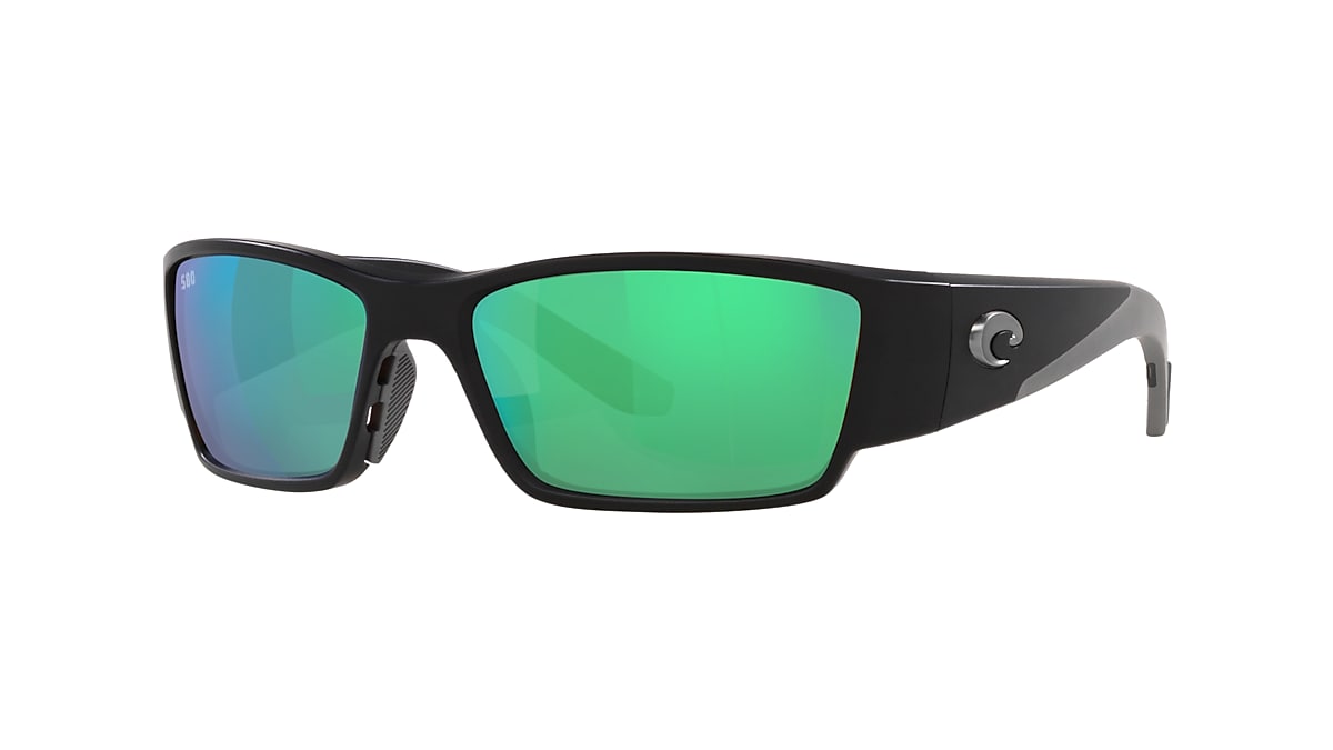 Costa 6S9109 Corbina PRO 61 Green Mirror & Matte Black Polarized