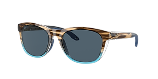 Costa 6S9117 Grand Catalina 59 Gray & Matte Olive Polarized Sunglasses