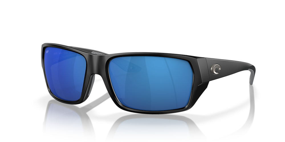 Costa Del Mar Paunch XL Polarized Sunglasses, Black/Blue