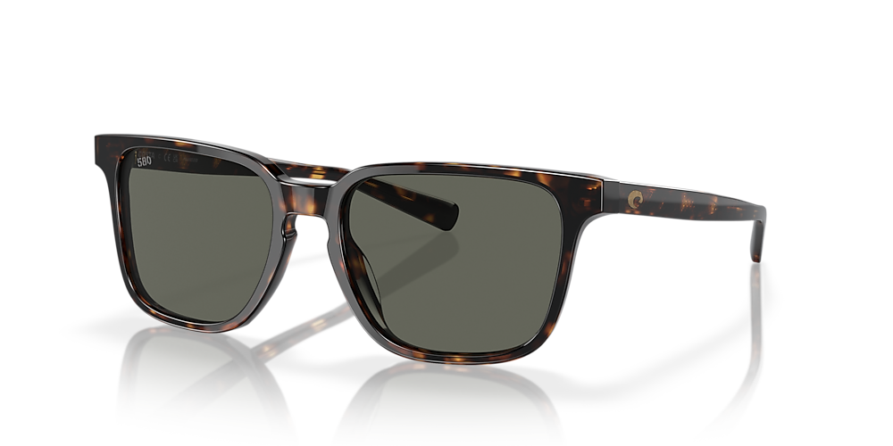 Costa 6S2013 Kailano 53 Gray & Tortoise Polarized Sunglasses