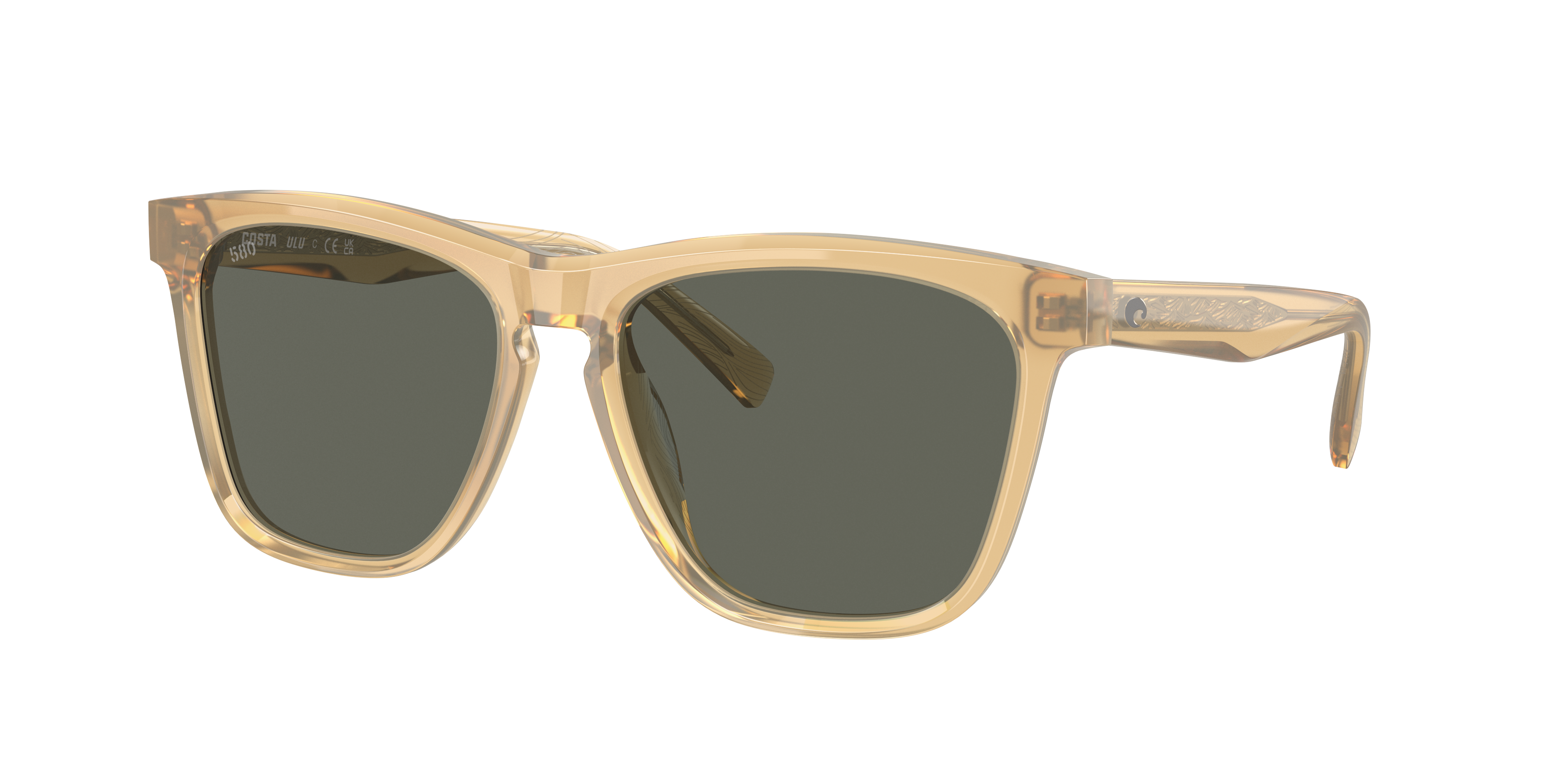 Costa Unisex Sunglasses 6s2014 Ulu In Grey