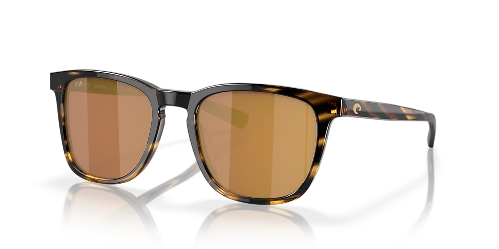 Costa Del Mar Sullivan Sunglasses - Tortoise/ Gold Mirror 580G